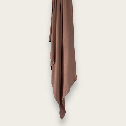 Jersey Khimar - Light Brown