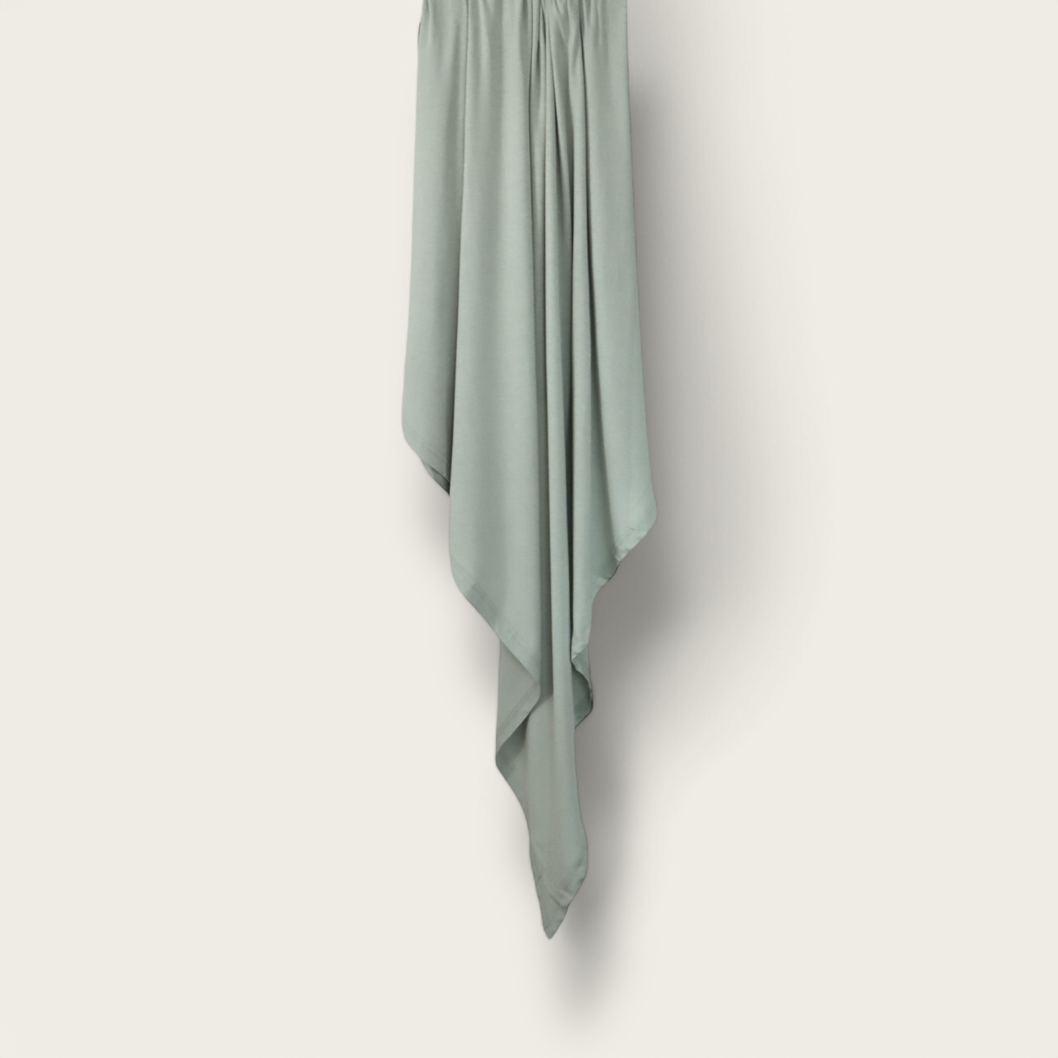 Jersey Khimar - Pastel Olive Green